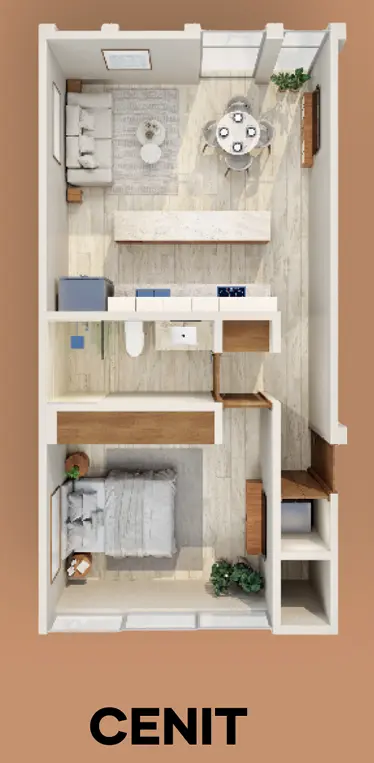 Departamento Cenit 21 Torre 1